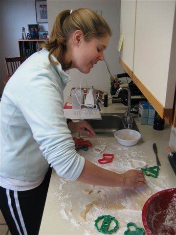 decorating cookies